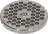 PLATE ST. STEEL MOD.22/8 SELF-SHARPENING