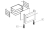 Петли дверные (2 шт) Unox XF 135