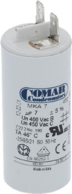 MOTOR CAPACITOR 230V 7µF B.A. 