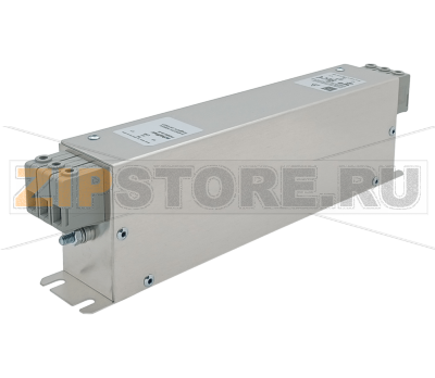 Фильтр ЭМС 277/480 В, 3-3.7 кВт, 16 А, 3 фазы, IP20 Inovance FN3258-16-44 