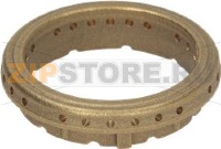 BURNER RING BRASS PERFORATED ELBA