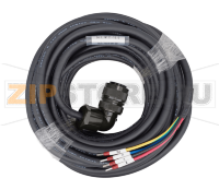 Кабель силовой 15 м, 380 В, без тормоза Inovance S6-L-M111-15.0