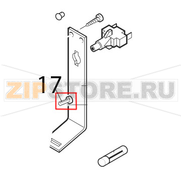 Vite AUT. PT TCB 2.5x006 WN 1442 Saeco Royal Classic Vite AUT. PT TCB 2.5x006 WN 1442 Saeco Royal ClassicЗапчасть на деталировке под номером: 17