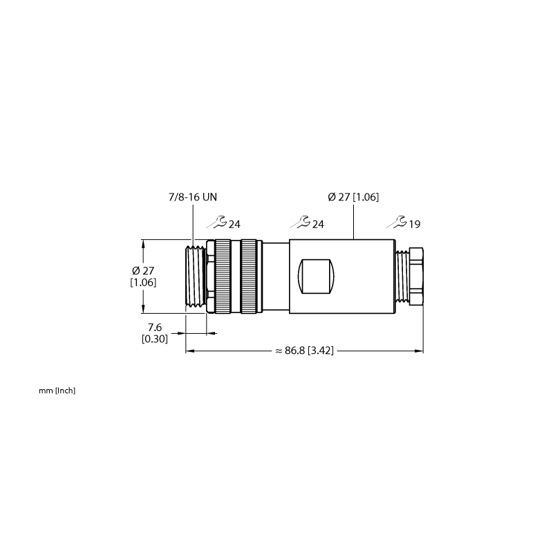 Разъем разборный Turck FW-MRSPM0514-P-S-0810 