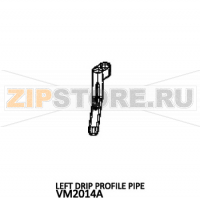 Left drip profile pipe Unox XVC 505E