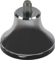 FOOT WITH PIN M8 CHROME-PLATED