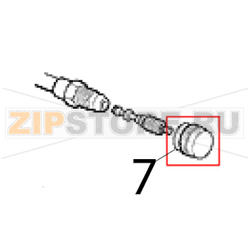 Cappuccio valvola Scotsman B 40 Cappuccio valvola Scotsman B 40Запчасть на деталировке под номером: 7