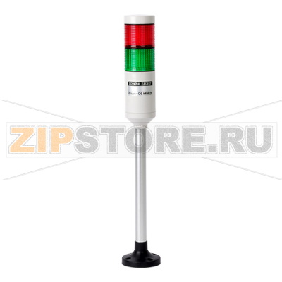 Колонна сигнальная, светодиодная, модульная, Ø: 56 мм Autonics PTE-APF-2FF-RG 