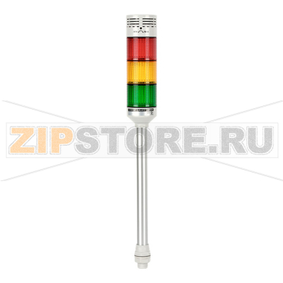 Колонна сигнальная, светодиодная, модульная, Ø: 56 мм Autonics PTE-DMV-302-RYG 