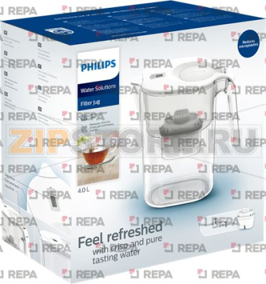 WATER FILTER PITCH. W/TIMER 4L PHILIPS 