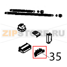 Morsettiera Angelo Po 2N1FAGF Morsettiera Angelo Po 2N1FAGFЗапчасть на деталировке под номером: 35