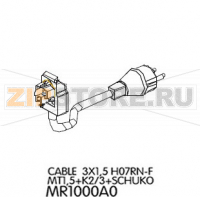 Cable 3X1,5 H07RN-F MT1,5+K2/3+Schuko Unox XL 405