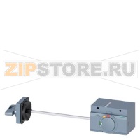 ПОВОРОТНЫЙ ОПЕРАТОР С УСТАНОВКОЙ СБОКУ СТАНДАРТ. IEC IP65 КОМПЛЕКТ ПОДСВЕТКИ 24 В ПОСТ. ТОКА ПРИНАДЛЕЖНОСТЬ ДЛЯ: 3VA2 400/630 Siemens 3VA9467-0PK13