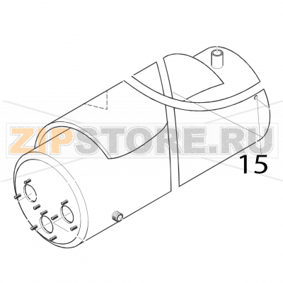 Boiler traino compatta (17LT.) Elettrobar Niagara 2150 Boiler traino compatta (17LT.) Elettrobar Niagara 2150Запчасть на деталировке под номером: 15