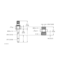 Датчик контроля потока Turck FP100-300L-30-NA-H1141
