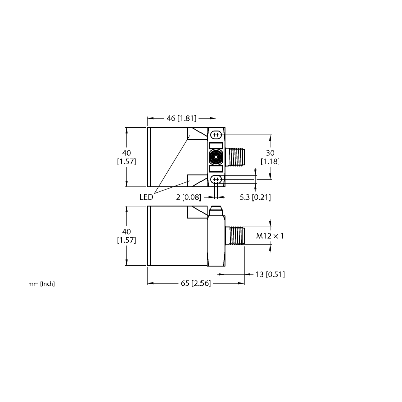 Датчик индуктивный Turck BI15U-CK40-VP4X2-H1141 