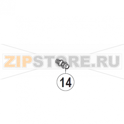 Cable gland Hobart UXT-10A                                                                                        Cable gland Hobart UXT-10AЗапчасть на сборочном чертеже под номером: 14Название запчасти на немецком языке языке: Cable gland Hobart UXT-10A
