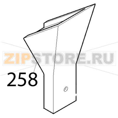 Gambo ossidato Sirman Mirra 220 Gambo ossidato Sirman Mirra 220Запчасть на деталировке под номером: 258