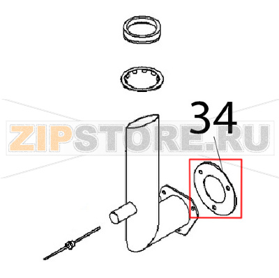 Guarnizione valvola farfalla Angelo Po BX61E Guarnizione valvola farfalla Angelo Po BX61EЗапчасть на деталировке под номером: 34