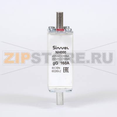 Предохранитель с бойком 160 A, габарит 000, gG Sinvel FNH000S-160 