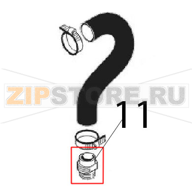 Nipple M 1&quot;G Angelo Po 0G1CP1G Nipple M 1"G Angelo Po 0G1CP1GЗапчасть на деталировке под номером: 11