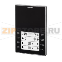 QMX3.P02-1BSC - Комнатный модульс  KNX, датчиком температуры, сенсорными клавишами и дисплеем Siemens QMX3.P02-1BSC