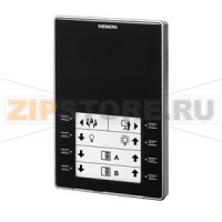 QMX3.P02-1BSC - Комнатный модульс  KNX, датчиком температуры, сенсорными клавишами и дисплеем Siemens QMX3.P02-1BSC