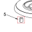 Foot, Base KitchenAid K45SS