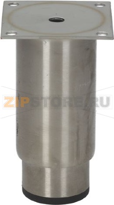 РЕГУЛИРУЕМАЯ НОЖКА ИЗ НЕРЖ.СТАЛИ Ø 1&quot;1/2 X H 115 ММ 