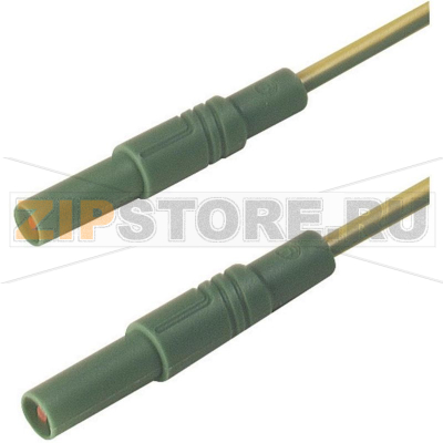 Провод измерительный 0.5 м, желтый Hirschmann MLS GG 50/2,5 ge/gn 