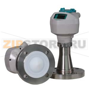 Двухпроводной импульсный тельный преобразователь уровня, работающий на частоте 25 ГГц, предназначенный для непрерывного контроля жидкостей и смесей в резервуарах для хранения и в технологических резервуарах, в том числе при высоких температурах и давления 