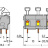 PCB terminal block; push-button; 2.5 mm; Pin spacing 10/10.16 mm; 24-pole; suitable for Ex-e applications; CAGE CLAMP®; commoning option; 2,50 mm; light gray Wago 257-674/000-009/999-950 - PCB terminal block; push-button; 2.5 mm; Pin spacing 10/10.16 mm; 24-pole; suitable for Ex-e applications; CAGE CLAMP®; commoning option; 2,50 mm; light gray Wago 257-674/000-009/999-950