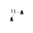 Screw, TP3x8, MOQ 50 pcs TSC TX200