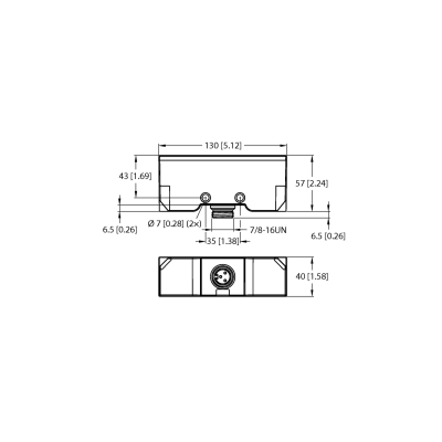 Датчик индуктивный Turck NI30-Q130WD-ADZ30X2-B1131 