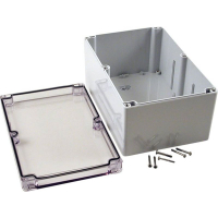 Корпус 240x160x120 мм, материал: поликарбонат, серый, 1 шт Hammond 1554VB2GYCL