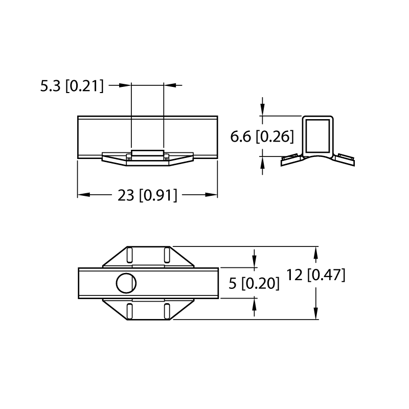 Кронштейн монтажный Turck KLR2-UNR 
