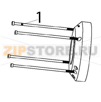 Motor Hurakan HKN-12S Motor Hurakan HKN-12SЗапчасть на деталировке под номером: 1