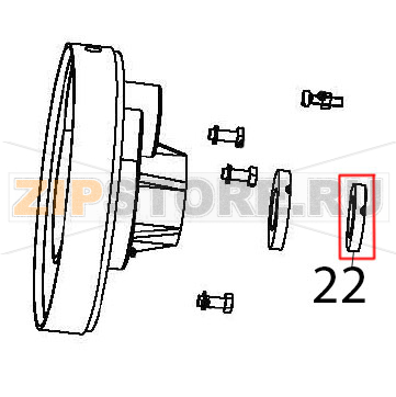 Motor Hurakan HKN-12S Motor Hurakan HKN-12SЗапчасть на деталировке под номером: 1