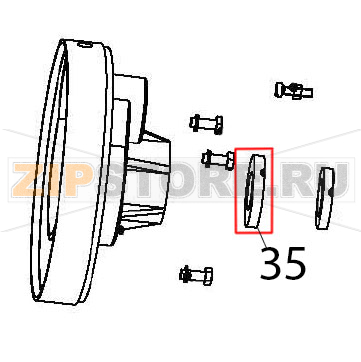 Motor Hurakan HKN-12S Motor Hurakan HKN-12SЗапчасть на деталировке под номером: 1