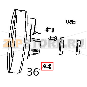 Motor Hurakan HKN-12S Motor Hurakan HKN-12SЗапчасть на деталировке под номером: 1