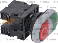 ПАНЕЛЬ УПРАВЛЕНИЯ С ОВАЛЬНЫМИ КНОПКАМИ O-I ЗЕЛЕНЫЙ-КРАСНЫЙ 15 A 500 В