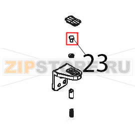 Steel screw M6x10 Angelo Po FX101E1 Steel screw M6x10 Angelo Po FX101E1Запчасть на деталировке под номером: 23