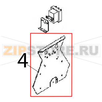 Para-sprinkles board Angelo Po 1G1PE1EV Para-sprinkles board Angelo Po 1G1PE1EVЗапчасть на деталировке под номером: 4