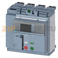 fixed-mounted circuit breakers 4-pole, frame size 0, IEC N conductor on the right In=1250A to 690V, 50/60Hz AC Icu=66kA at 415V Icu=50kA at 500V Icu=50kA at 690V ETU660 electronic trip units LSIG display with tripped signaling switch, RTC and  4Aux auxili