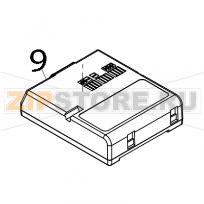 Аккумулятор 6200 мАч TSC Alpha-40L (R) Батарея аккумуляторная 6200 мАч для принтера TSC Alpha-40L (R)Запчасть на деталировке под номером: 9
