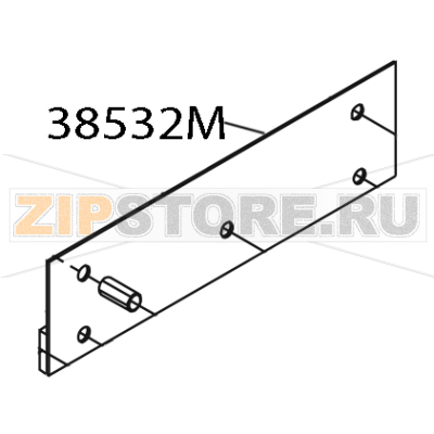 PCB, serial, main logic Zebra 105SE PCB, serial, main logic Zebra 105SEЗапчасть на деталировке под номером: 38532M