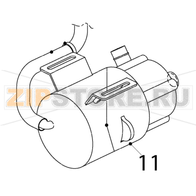 Pump motor Hoshizaki IM-65NE Pump motor Hoshizaki IM-65NEЗапчасть на деталировке под номером: 11