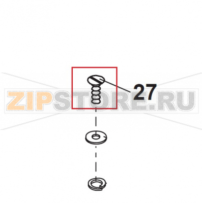 Screw M8x20 Bear Varimixer AR40 VL-1S                                                                                   Screw M8x20 Bear Varimixer AR40 VL-1SЗапчасть на сборочном чертеже под номером: 27Название запчасти на датском&nbsp;языке: Screw M8x20 Bear Varimixer AR40 VL-1S