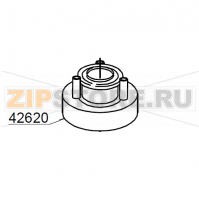 Top hub for rotor DIHR GS 40