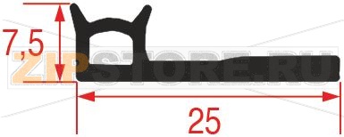 ПРОКЛАДКА ДЛЯ ДВЕРЦЫ ДУХОВКИ - 25 М 